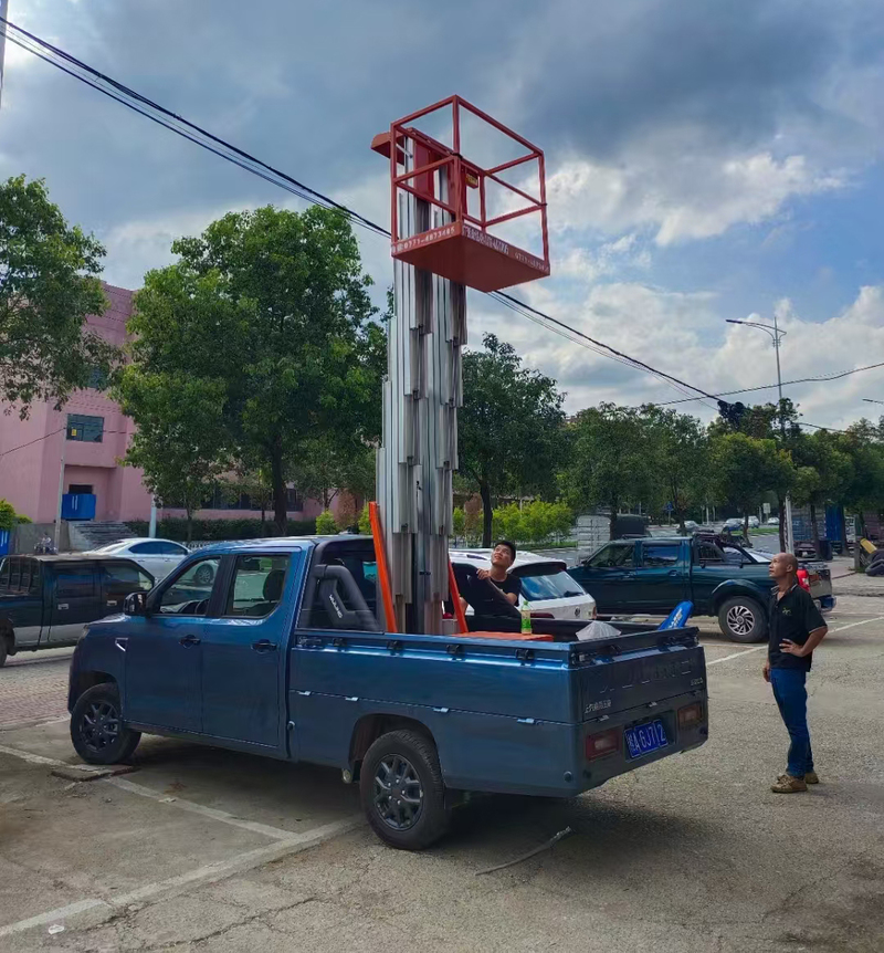 玉溪车载铝合金式高空作业车